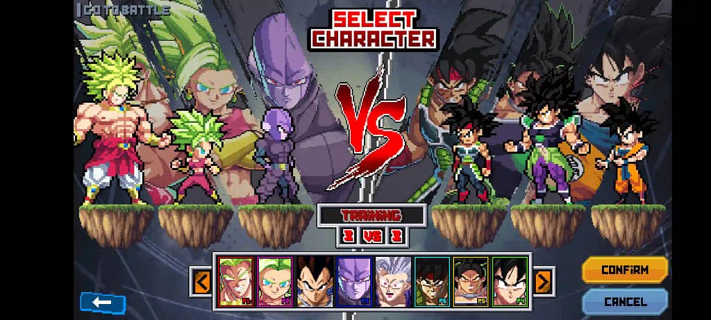 All characters unlocked