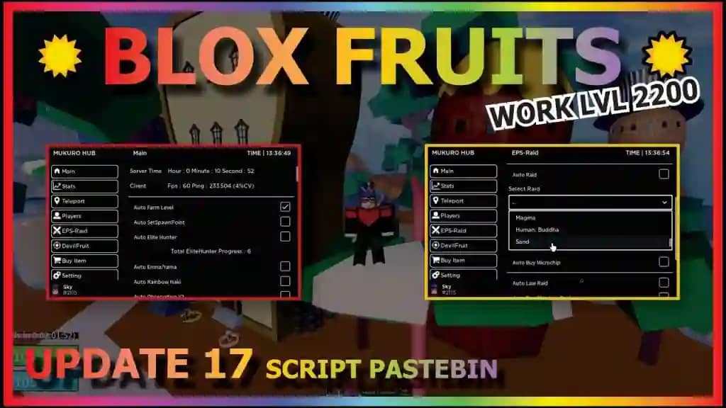 Blox Fruits Script Mobile New Update